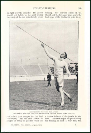Item #504999 Javelin & Putting The Shot : Athletic Training. An uncommon original article from...