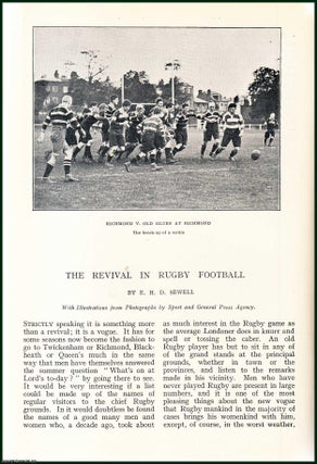 Item #505035 Final of The Army Cup at Twickenham, 2nd Welsh v. 1st Gloucesters ; England v...
