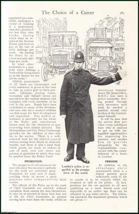 Business ; The Stage & The Church ; The Common Law Bar ; Banking & The Metropolitan Police ; What Shall I Be, The Choice of a Career : to help boys & their parents to settle the question. A complete six part uncommon original article from The Strand Magazine, 1926.