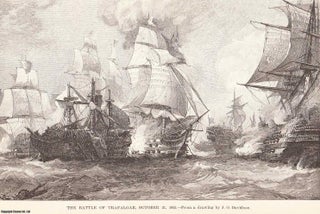 Item #505261 The British Navy : The Battle of Trafalgar ; The Glatton ; The Victory ; The Sultan...