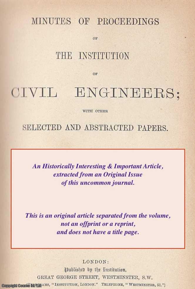Item #505948 Influence of Temperature on The Mechanical Properties of Metals. An uncommon original article from the Institution of Civil Engineers reports, 1891. A. Le Chatelier.