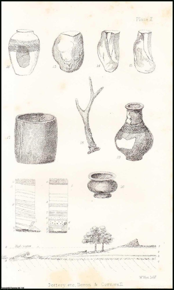 Item #506228 An Attempt to Approximate the Date of the Flint Flakes of Devon & Cornwall. 16...