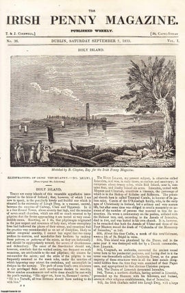 1833, Holy Island & Druids Altar, or Cromlech. Featured in. Irish Penny Magazine.