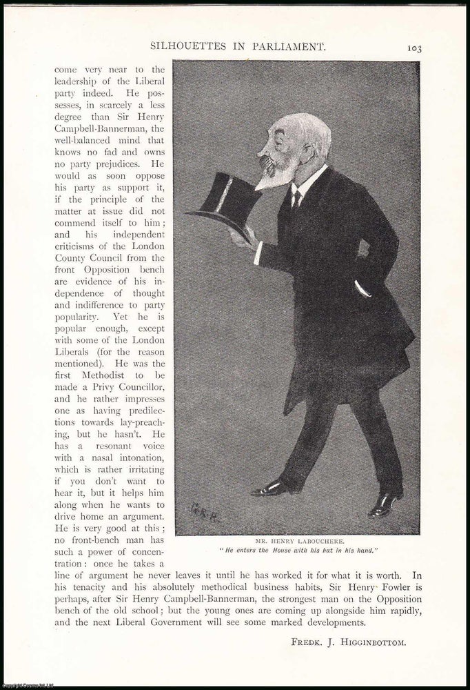 Item #506342 Mr. John Morley ; Sir Edward Grey ; Mr. Asquith ; Mr. Henry Labouchere & others...
