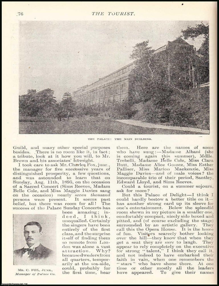 Item #506379 Castle Mona : a Palace of Delight. An uncommon original article from the Tourist...
