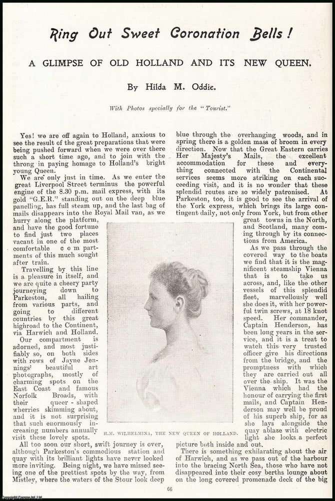 Item #506403 Ring out Sweet Coronation Bells : a glimpse of Old Holland & its New Queen, H.M....