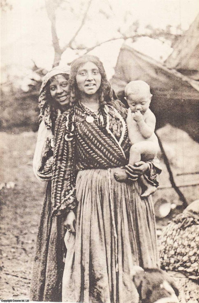 Item #506451 A New World Gypsy Camp. 8 pages, 1 plate. An article printed in 1909, written by...