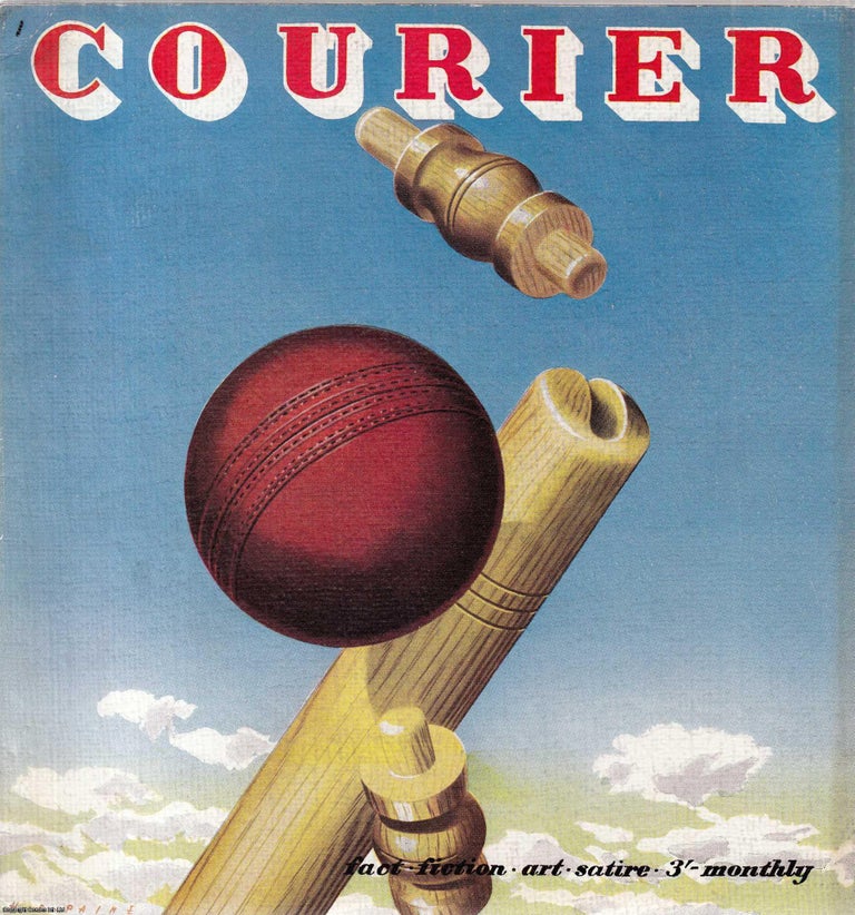 Item #507012 Courier. A Norman Kark publication. July 1950. Vol. 15 no.1. Cover designed by H.C....