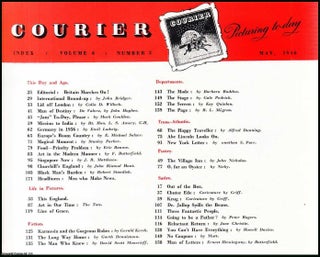 Courier. A Norman Kark publication. May 1946. Vol. 6 no.2. Featuring contributions by, John Bridger, Colin D. Willock, Mark Goulden, and others. See picture for details of contents.