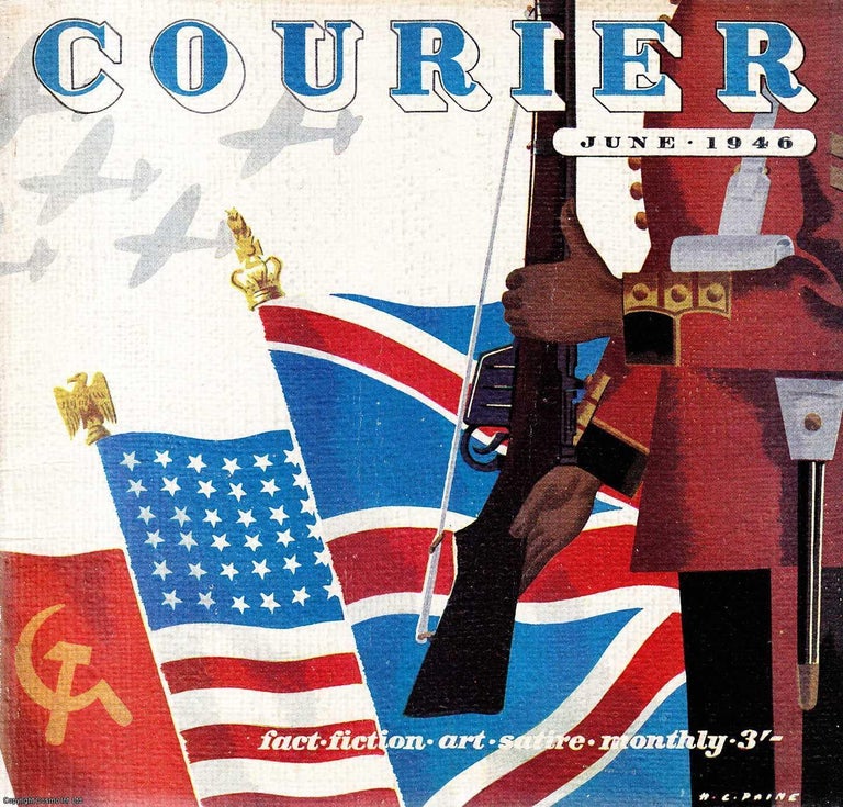 Item #507026 Courier. A Norman Kark publication. June 1946. Vol. 6 no.3. Cover designed by H.C....