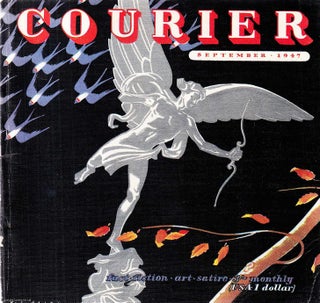 Item #507033 Courier. A Norman Kark publication. September 1947. Vol. 9 no.3. Cover designed by...