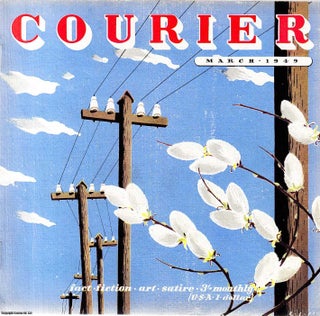 Item #507043 Courier. A Norman Kark publication. March 1949. Vol. 12 no.3. Cover designed by H.C....