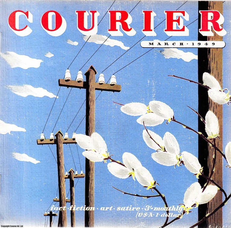Item #507043 Courier. A Norman Kark publication. March 1949. Vol. 12 no.3. Cover designed by H.C....