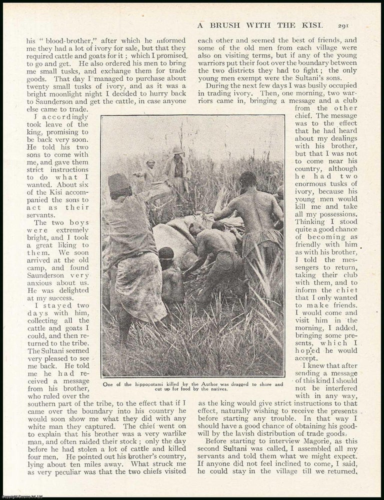 Item #507369 A Brush with the Kisi, an African tribe of Natives Near the Kisi Hills. 8 pages,...