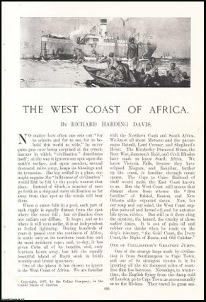 Item #507514 The West Coast of Africa. An original article from the Windsor Magazine, 1908....