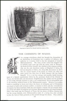Item #507539 The Chereefa of Wazan : Saint of Morocco. An uncommon original article from the Pall...
