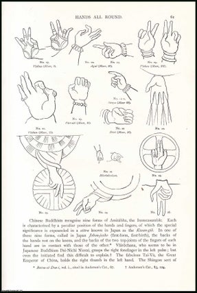 Item #507576 Palmistry : Hands all Round. An uncommon original article from the Pall Mall...
