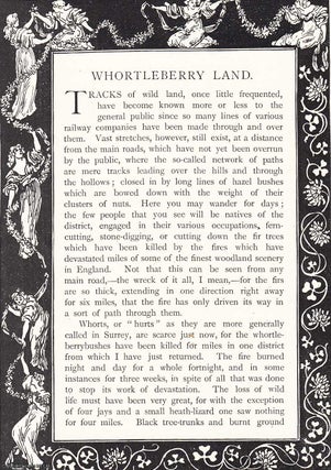 Item #507602 Whortleberry Land : a poem. An uncommon original article from the Pall Mall...