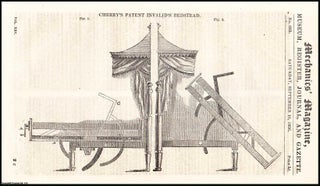 Item #508202 Cherry's Patent Invalid's Bedstead; Mr. Green's Grand New Balloon; Fire-Proof...