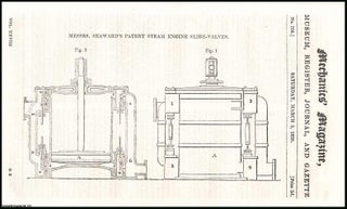 Item #508253 Messrs. Seaward's Patent Steam Engine Slide-Valves; Scale of Alphabets for...