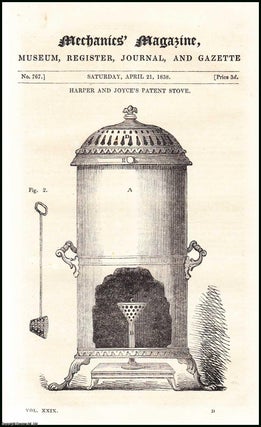 Item #508260 Harper & Joyce's Patent Stove; the India Steam Navigation Company; Riddle's...