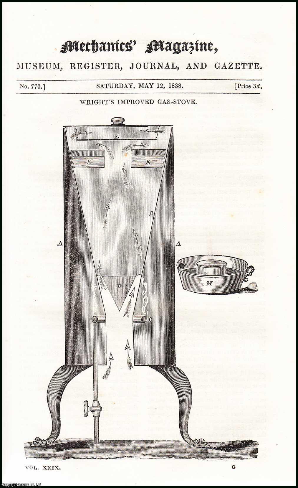 Wright's Improved Gas-Stove; Elmes's Survey of the Port of London ...