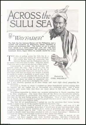 Across the Sulu Sea, between Borneo & the Philippines. A. Wayfarer., Cyril Holloway.