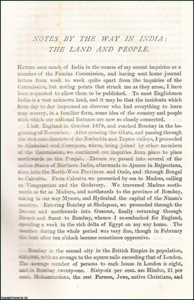 Notes by the way in India : The Land and. James Caird.