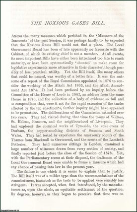 The Noxious Gases Bill. An original article from the Nineteenth. William Brodrick.