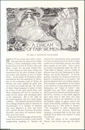 Item #509117 A Dream of Fair Women : the Countess of Mar & Kellie ; the Duchess of Montrose ; the...
