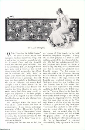 Item #509133 Ladies of the Vice Regal Court. An original article from the Lady's Realm 1896. Lady...
