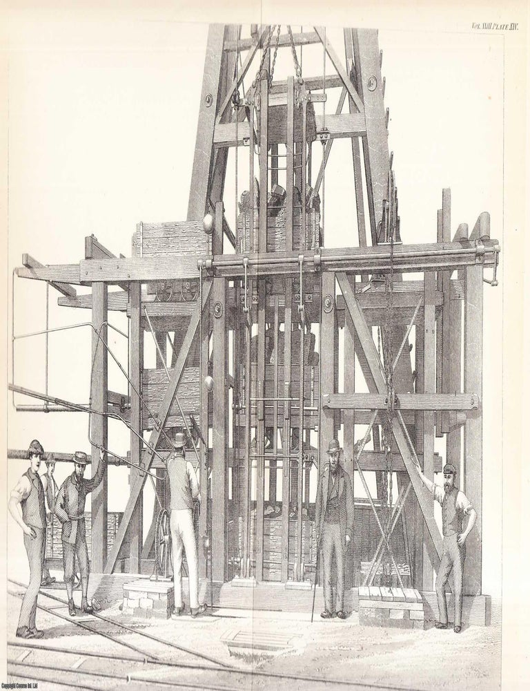 Item #509169 Fowler's Patent Apparatus for Loading & Uploading Pit Cages. 16 pages, 3...