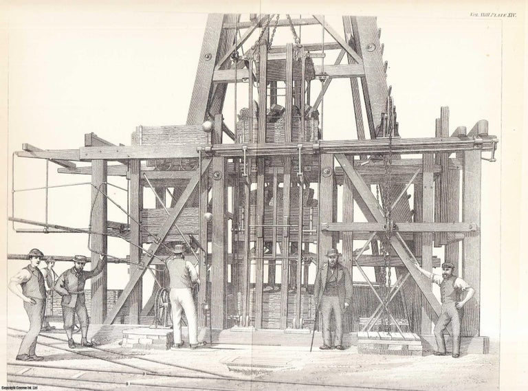 Item #509169 Fowler's Patent Apparatus for Loading & Uploading Pit Cages. 16 pages, 3...