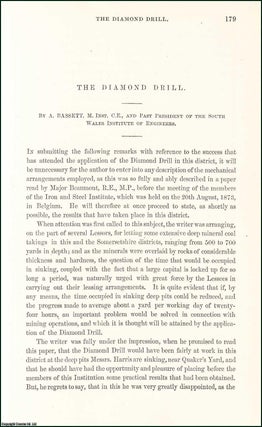 Item #509178 The Diamond Drill. An original article from the Transactions of the North of England...