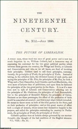 Item #509207 The Future of Liberalism. An original article from the Nineteenth Century Magazine,...