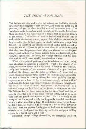 Item #509245 The Irish Poor Man. An original article from the Nineteenth Century Magazine, 1880....