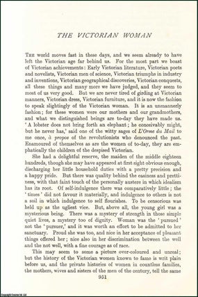Item #509275 The Victorian Woman. An original article from the Nineteenth Century Magazine, 1905....
