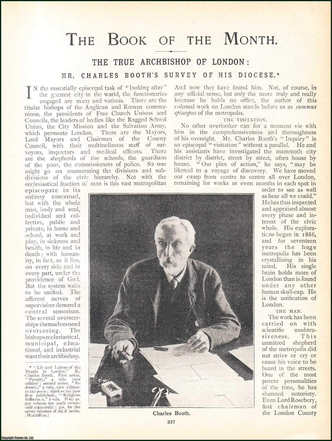 Challes Boot Charles Booth, the True Archbishop of London : the Survey of his ...