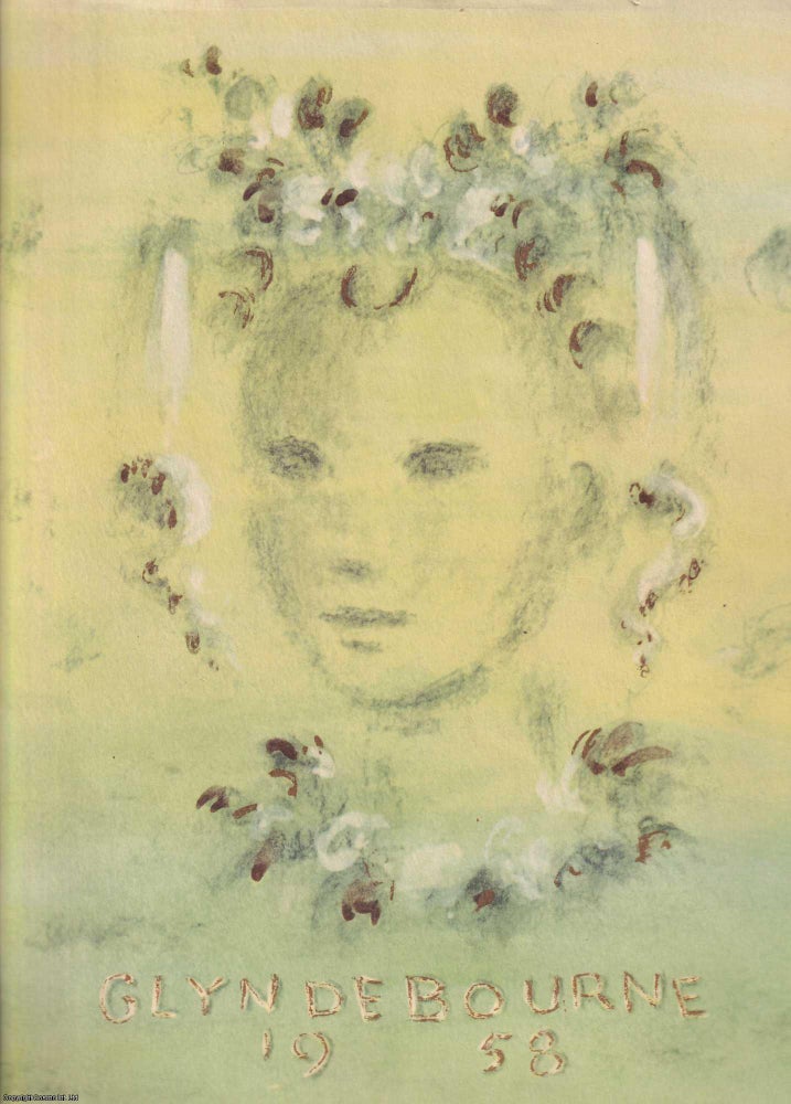 Item #509711 Glyndebourne Festival Opera, 1958. Official Programme. Glyndebourne