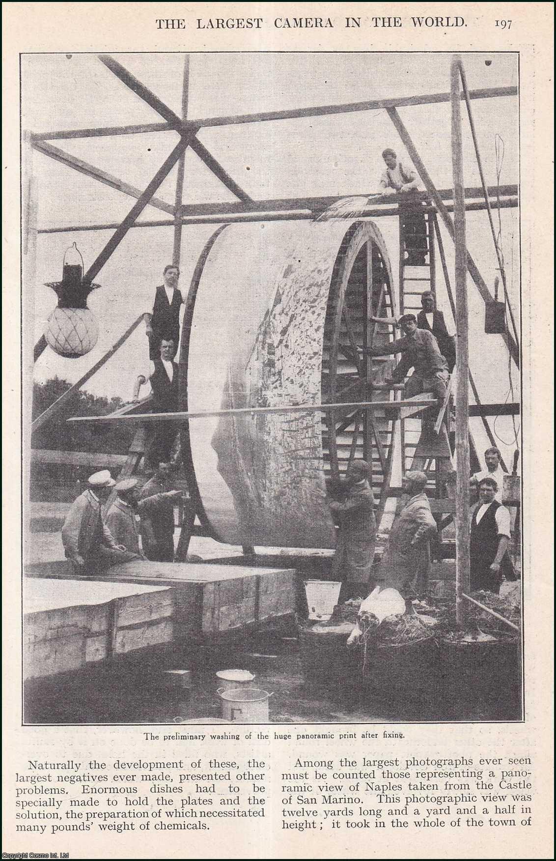 Photography : the Largest Camera in the World. A description of Mr ...