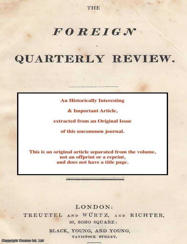 Item #510688 Comparative Mortality of Different Populations. An uncommon original article from...