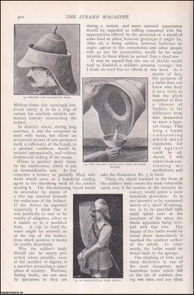 Item #511150 Military Novelties. An uncommon original article from The Strand Magazine, 1901....