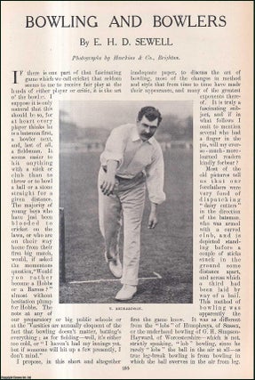 Item #511434 Bowling & Bowlers in Cricket : W.H. Lockwood ; W.G. Grace ; S.F. Barnes ; C. Blythe...