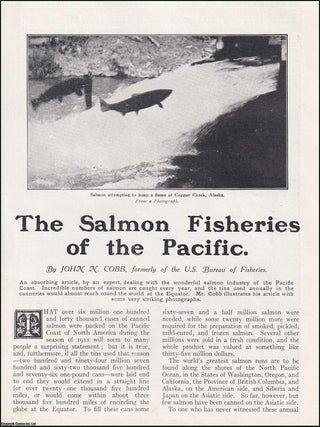 Item #511491 The Salmon Fisheries of the Pacific Coast of North America. An uncommon original...