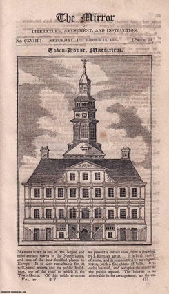 Item #511909 Town-House, Maestricht, Netherlands & Bartholomew's Hospital. A complete rare weekly...