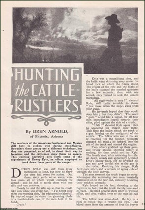 Item #512362 Hunting the Cattle-Rustlers : the ranchers of the American South-west & Mexico...