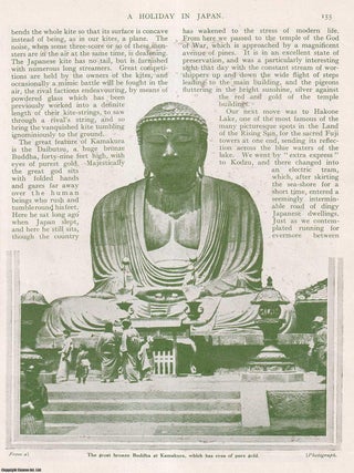 A Holiday in Japan. 15 pages, illustrated. An article printed in 1911, written by A Wide World Magazine contributor.