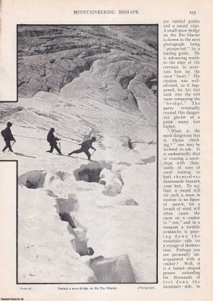 Item #512960 Mountaineering Mishaps in the Alps, & How to Avoid Them. By Malcolm Savage Treacher....