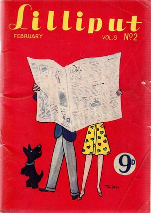 Item #513323 Lilliput Magazine. February 1941. Vol.8 no.2 Issue no.44. James Agate, Antonia White...