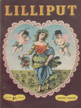 Lilliput Magazine. February 1950. Vol.26 no.2 Issue no.152. Ronald Searle St Trinian drawings, James Helvick story, Hoffnung feature, and other pieces.